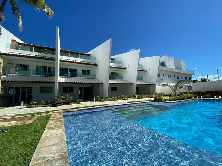Penthouse at Maria Farinha Beach with Jacuzzi – Flat 204