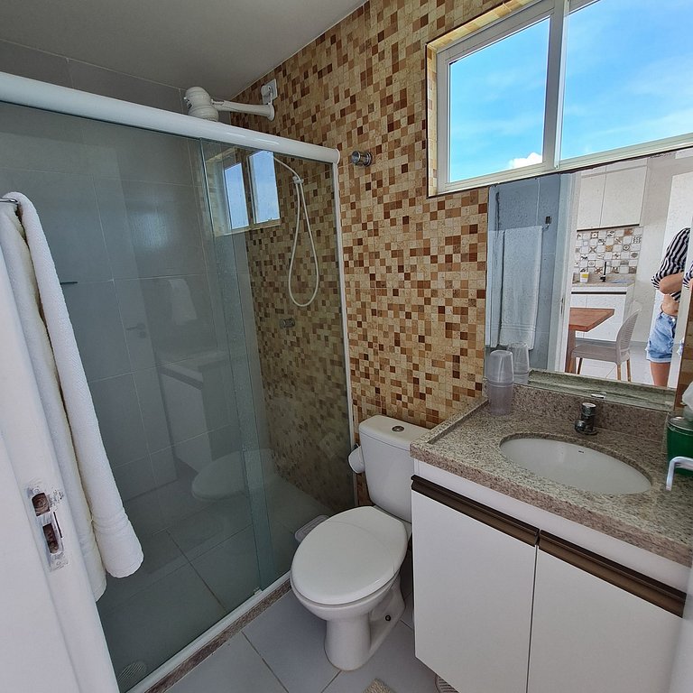 Penthouse at Maria Farinha Beach with Jacuzzi – Flat 204