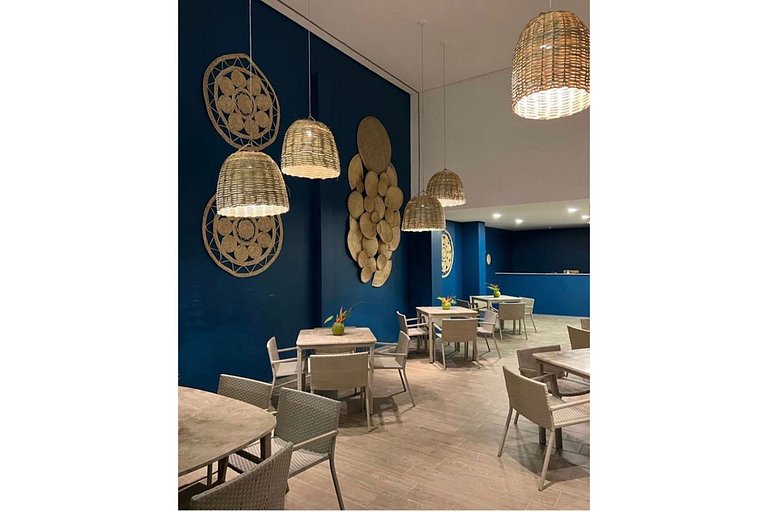 Flat 104 EM Luxo com varanda gourmet no Eco Resort Praia dos