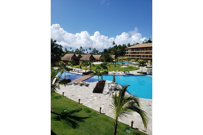 Flat 107 EM Luxo com varanda gourmet no Eco Resort Praia dos