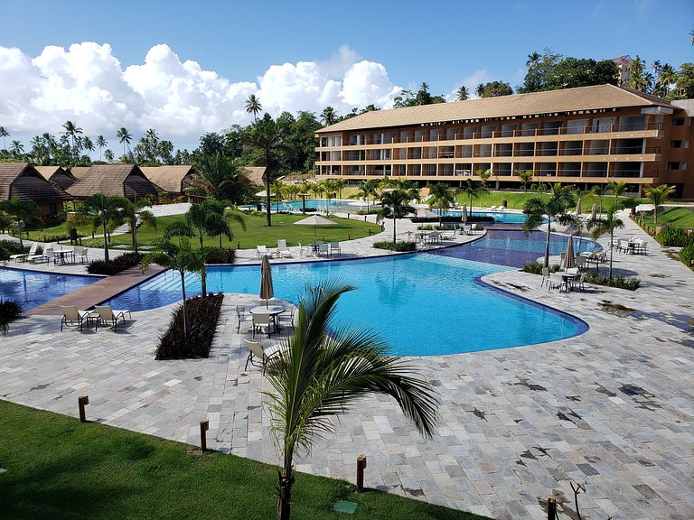 Flat 107 de Lujo con Balcón Gourmet en el Eco Resort Praia d