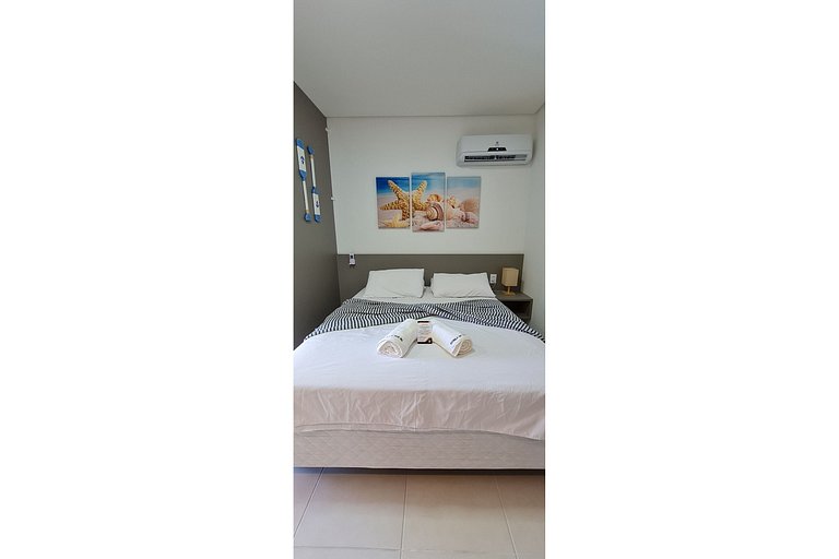 Flat 104 Luxo com varanda gourmet ao lado da Igrejinha – Loc