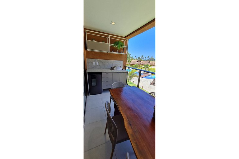 Flat 104 Luxury with Gourmet Balcony next to the Little Chur