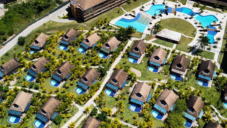 Flat 206 CM - Eco Resort Praia dos Carneiros ao lado da Igre