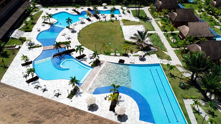 Flat 206 CM - Eco Resort Praia dos Carneiros ao lado da Igre