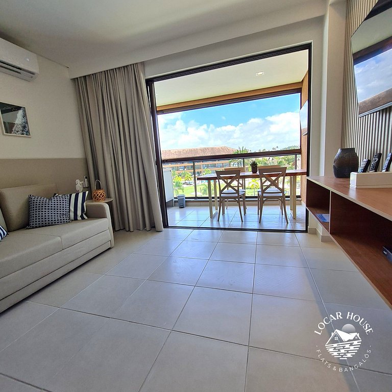 Flat 108 super luxo no Eco Resort Praia dos Carneiros ao lad