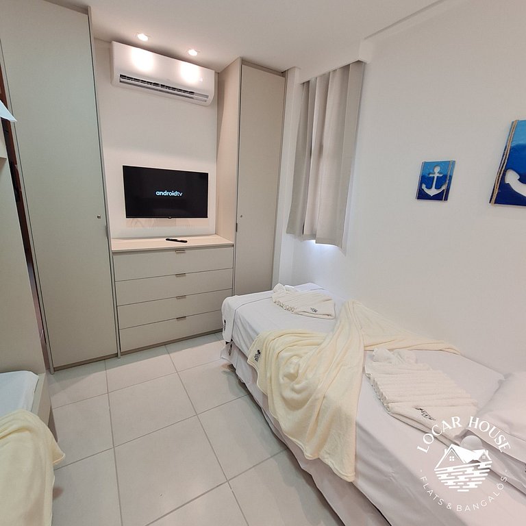 Luxury Flat with 2 Bedrooms and Ocean View of Praia dos Carn