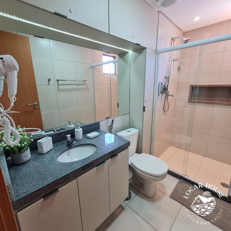 Luxury Flat with 2 Bedrooms and Ocean View of Praia dos Carn