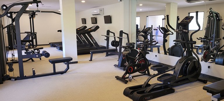 Flat 104 Luxo com varanda gourmet ao lado da Igrejinha – Loc