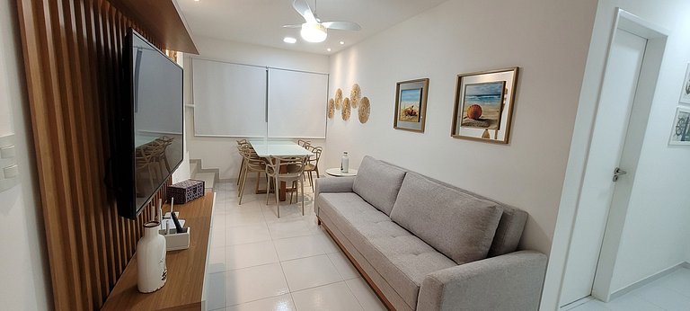Penthouse at Maria Farinha Beach with Jacuzzi – Flat 203