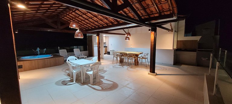 Penthouse at Maria Farinha Beach with Jacuzzi – Flat 203