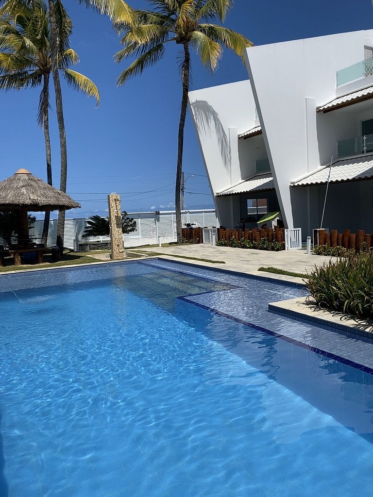 Penthouse at Maria Farinha Beach with Jacuzzi – Flat 203