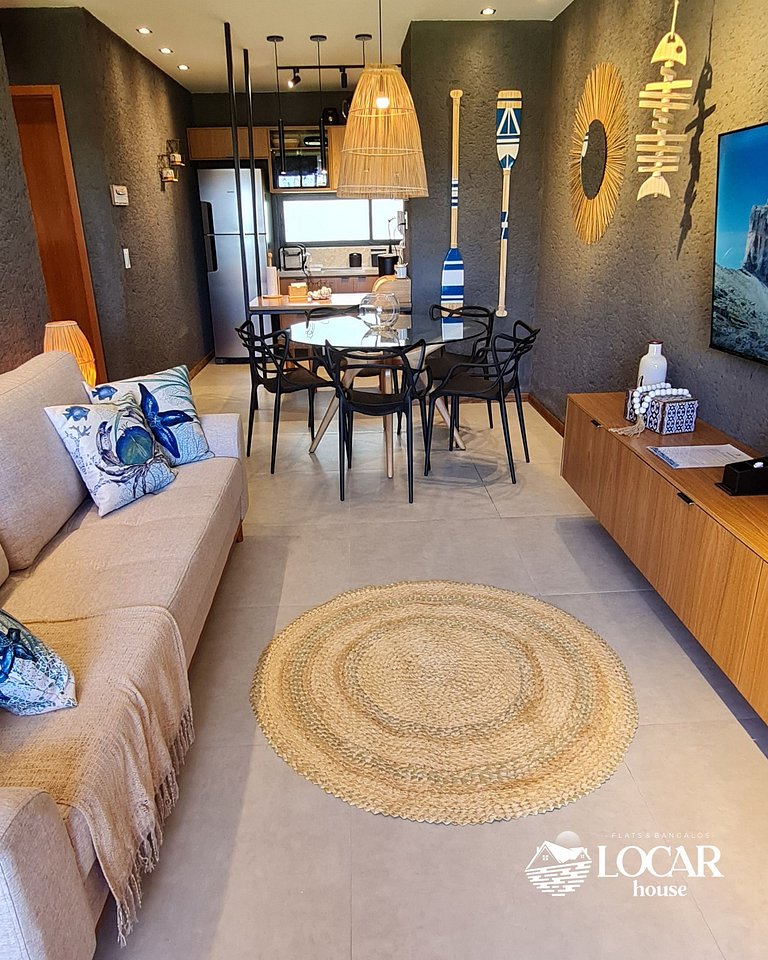Refugio Premium en Patacho – Flat de 2 Suites para 6 Persona