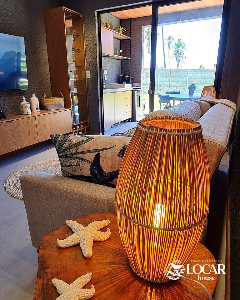 Refugio Premium en Patacho – Flat de 2 Suites para 6 Persona