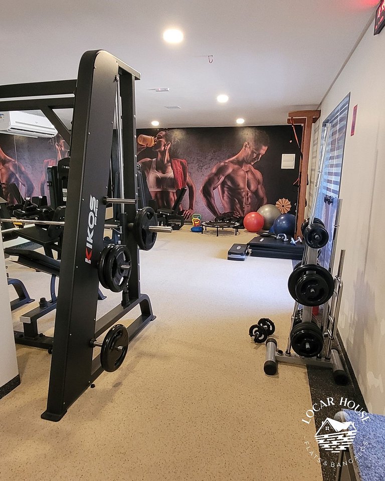 Flat 104 Luxo com varanda gourmet ao lado da Igrejinha – Loc