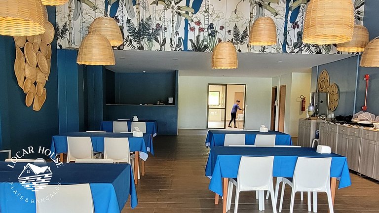 Flat 108 super luxo no Eco Resort Praia dos Carneiros ao lad