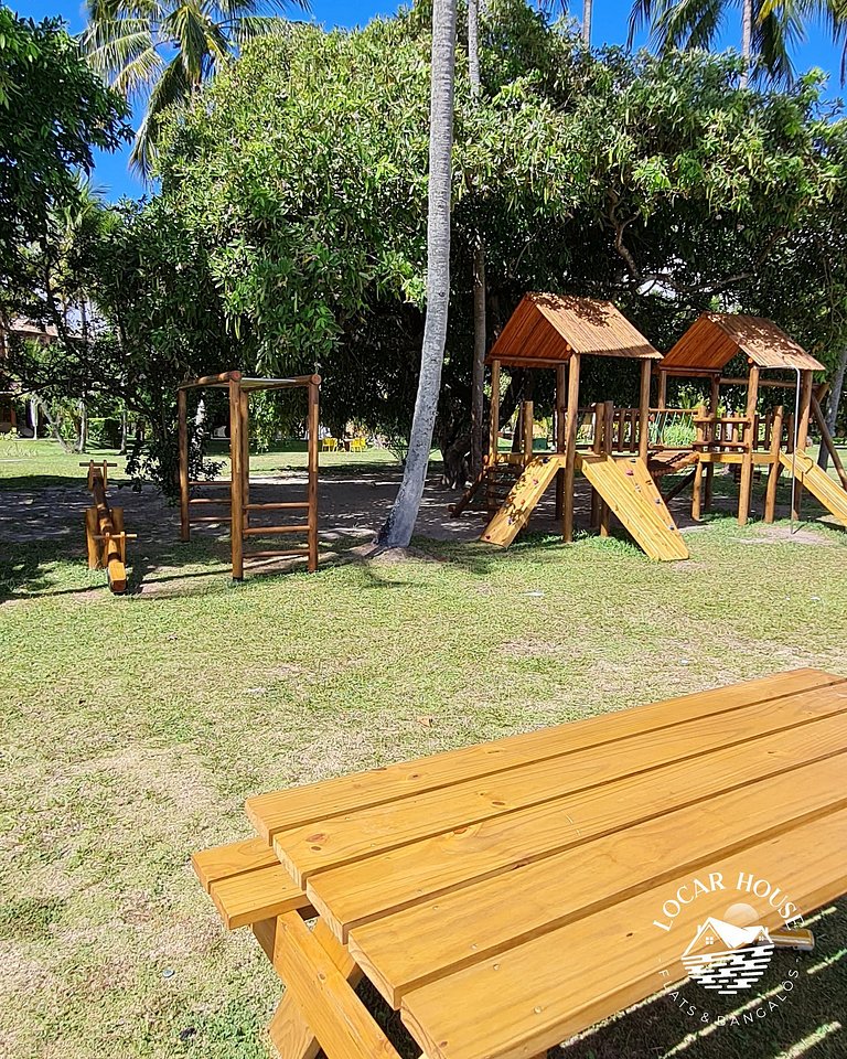 Flat 108 CM super luxo no Eco Resort Praia dos Carneiros ao