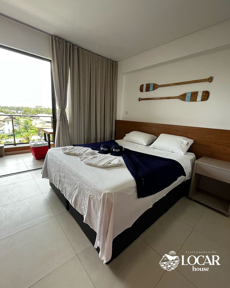 Flat 226 Luxo no Eco Resort na praia dos Carneiros