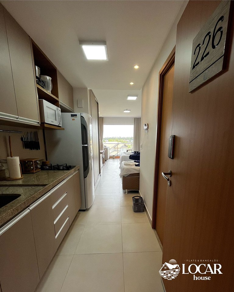 Flat 226 Luxo no Eco Resort na praia dos Carneiros