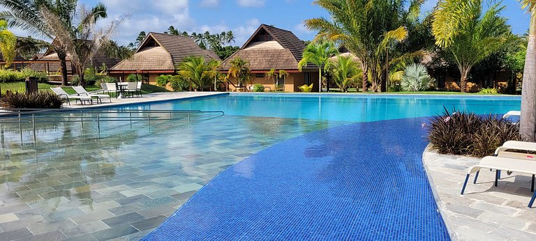 Flat 226 Luxo no Eco Resort na praia dos Carneiros
