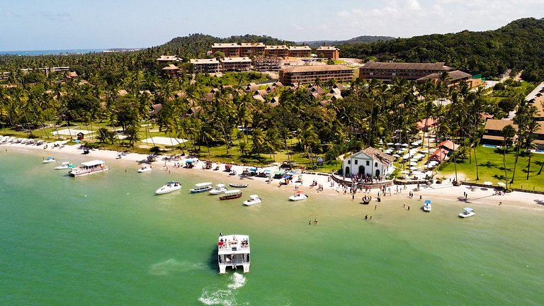 Flat 226 Luxo no Eco Resort na praia dos Carneiros