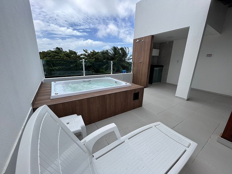 Ático con Jacuzzi – Playa de Maria Farinha | Departamento 20