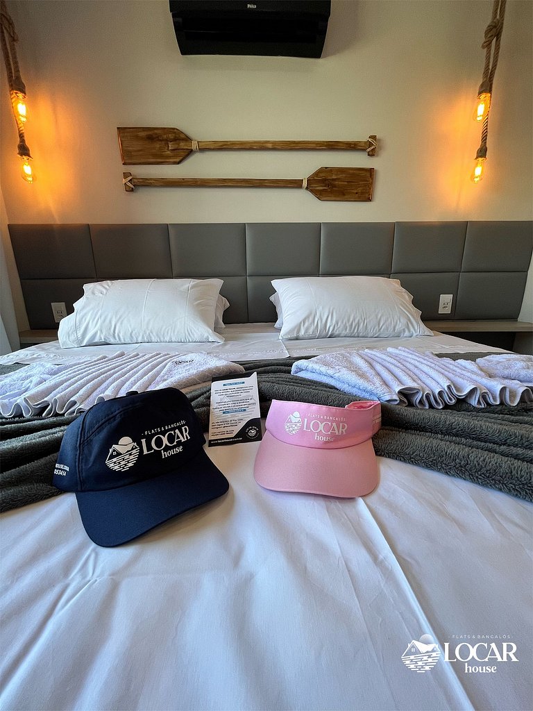 Flat Térreo com vista para a Praia dos Carneiros e varanda G