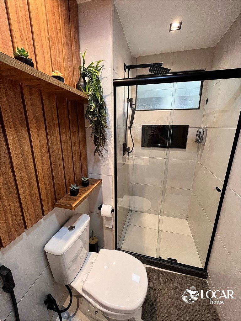 Flat Térreo com vista para a Praia dos Carneiros e varanda G