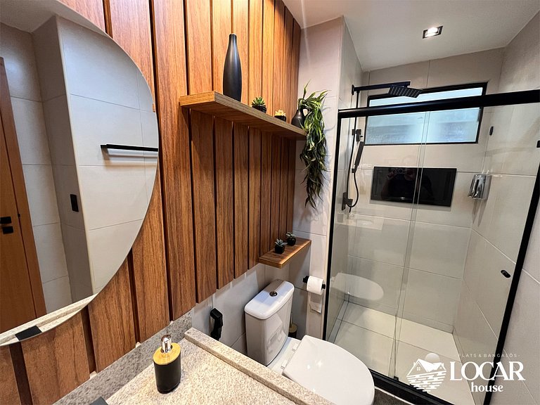 Flat Térreo com vista para a Praia dos Carneiros e varanda G