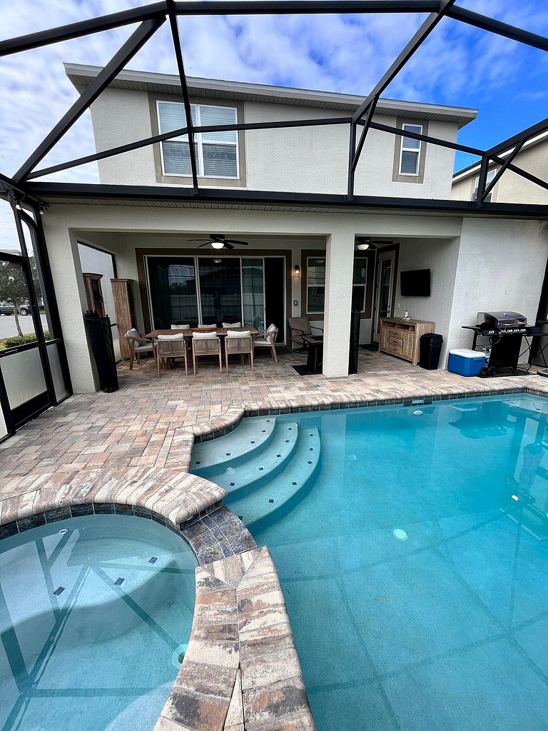 THE best house at Solara Resort 15 min from Disney with 4 bd