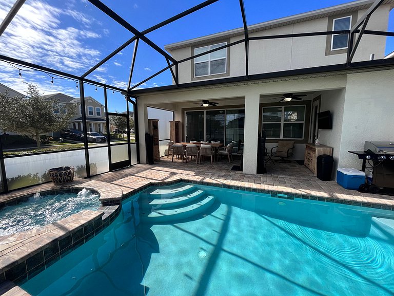 THE best house at Solara Resort 12 min from Disney with 4 bd