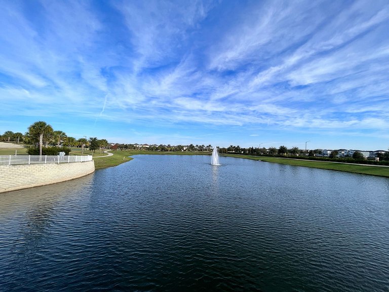 A melhor casa no Solara Resort, 15 min da Disney com 4 quart