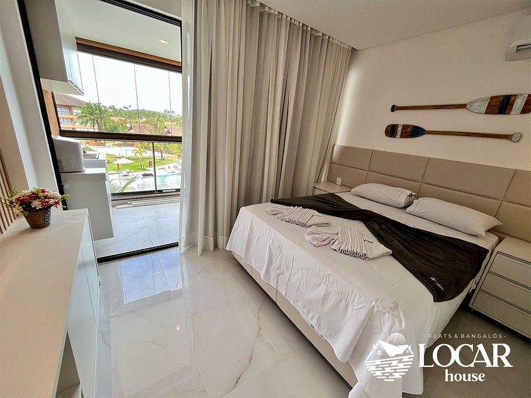 Flat 107 - CM - Eco Resort Praia dos Carneiros ao lado da Ig