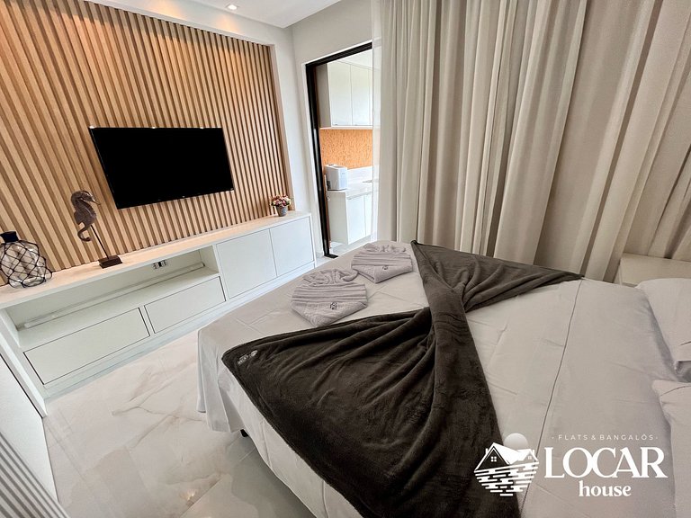 Flat 107 CM - Eco Resort Praia dos Carneiros ao lado da Igre