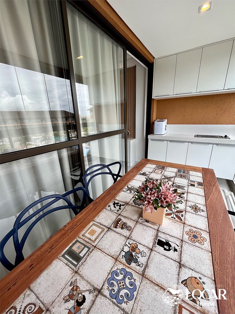 Flat 107 CM – Eco Resort Praia dos Carneiros next to the Lit