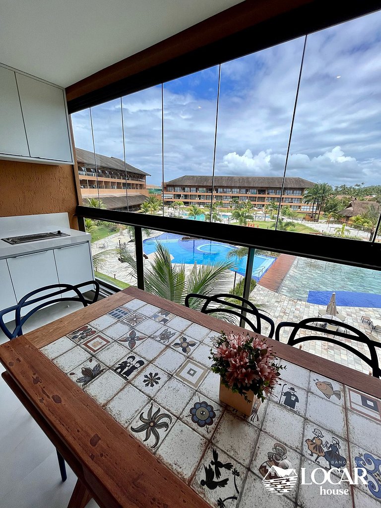 Flat 107 CM - Eco Resort Praia dos Carneiros ao lado da Igre