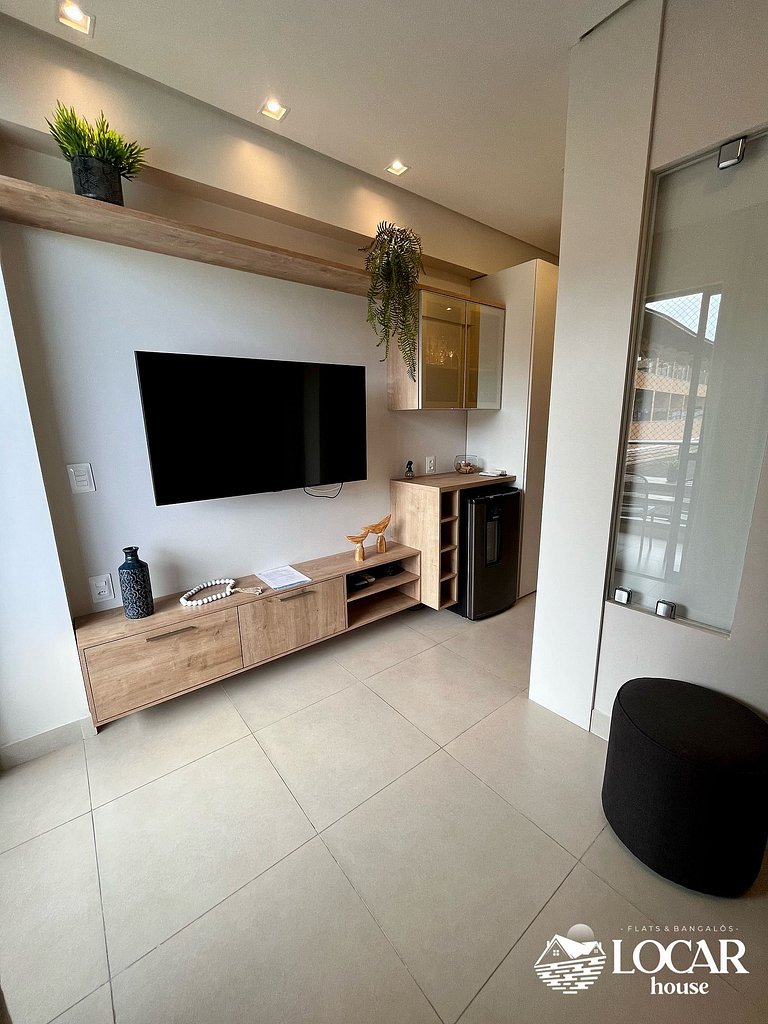 Flat 201 EM no Eco Resort Praia dos Carneiros ao lado da Igr