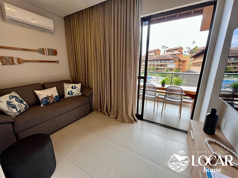 Flat 201 EM no Eco Resort Praia dos Carneiros ao lado da Igr