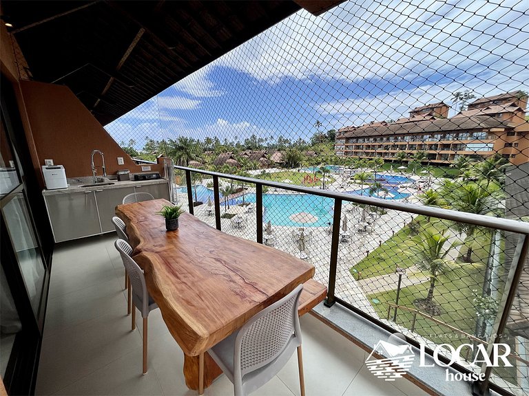 Flat 201 EM no Eco Resort Praia dos Carneiros ao lado da Igr