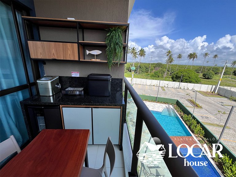 Flat Premium con Balcón Gourmet en Makia Resort en Muro Alto