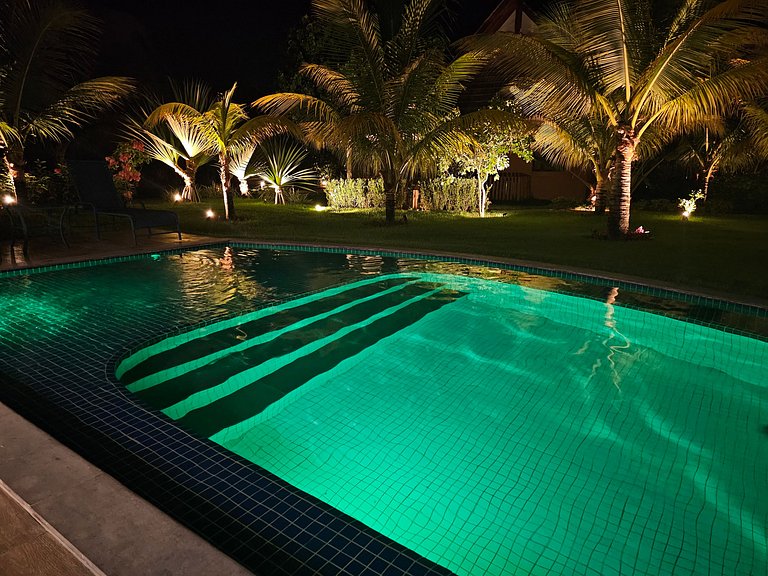 Bungaló Súper Lujo con Piscina Privada y Balcón Gourmet en e