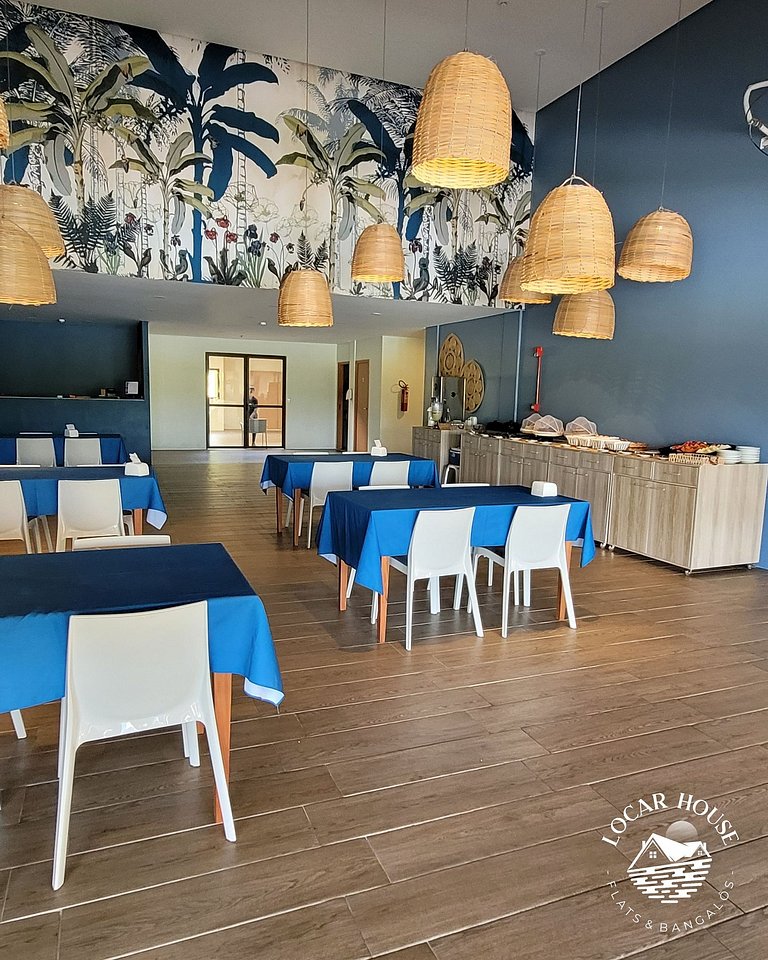 Flat Térreo com vista para a Praia dos Carneiros e varanda G