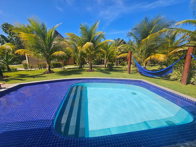 Bungaló Súper Lujo con Piscina Privada y Balcón Gourmet en e