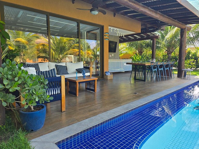 Super Luxury Bungalow with Private Pool and Gourmet Balcony