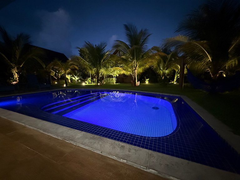 Bungaló Súper Lujo con Piscina Privada y Balcón Gourmet en e