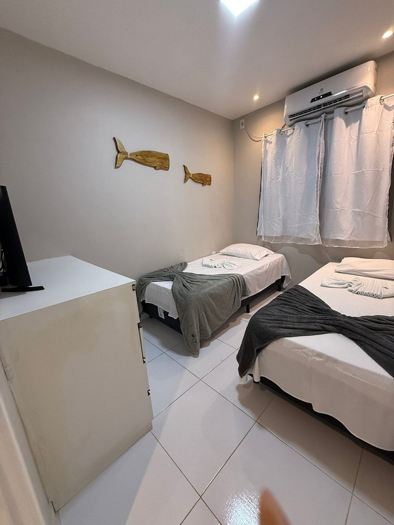 Ground Floor Flat 102 – Oceanfront at Maria Farinha Beach