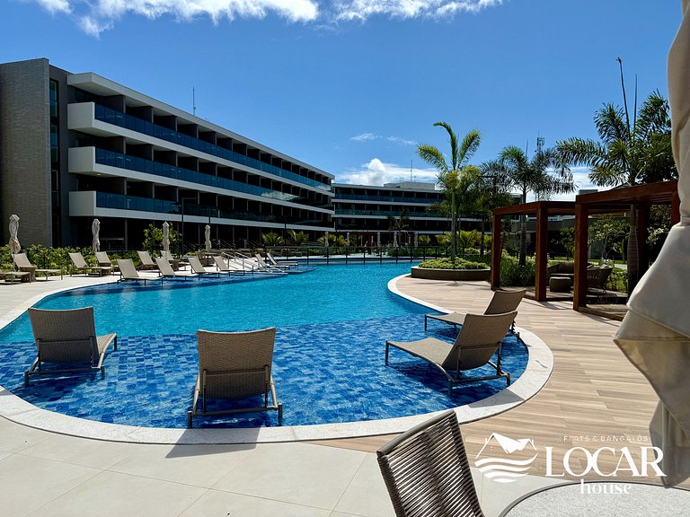 Refúgio Premium com Varanda Gourmet e Jardim Privativo no Cu