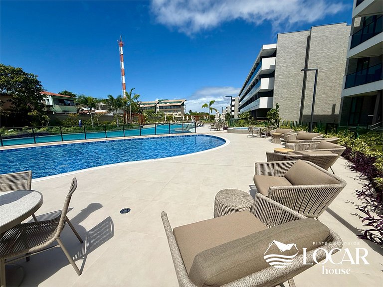 Flat com varanda gourmet e jardim privativo - CUPE