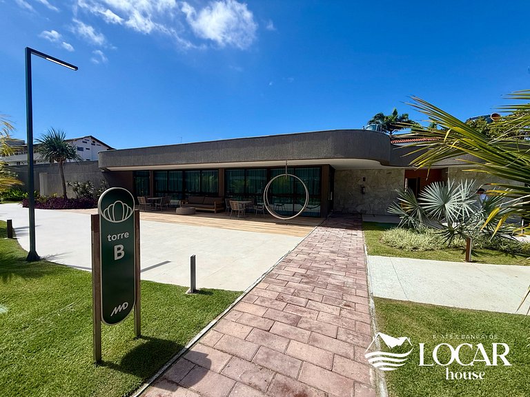 Flat com varanda gourmet e jardim privativo - CUPE - Flat 01