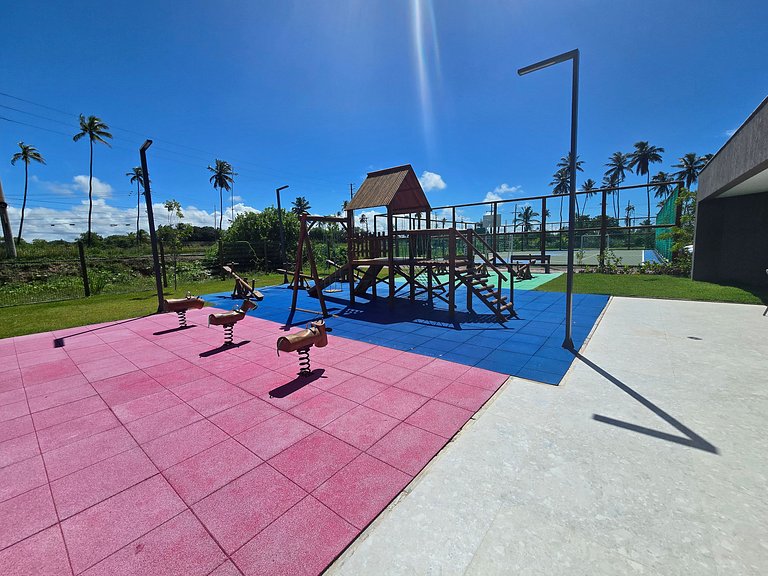 Flat com varanda gourmet e jardim privativo - CUPE - Flat 01